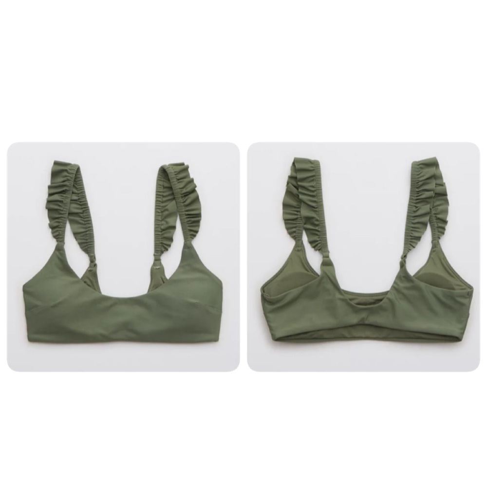 Aerie Printed Ruffle Women’s Bikini Swimsuit Set✨